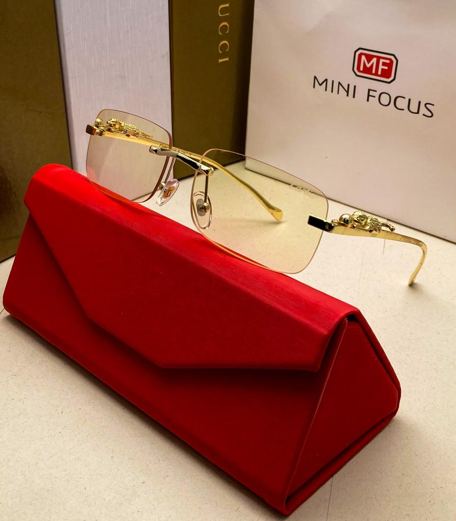 GAFAS DE LUJO CARTlER JAGUAR | CON ESTUCHE Y PAÑO