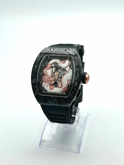 RELOJ RM™ DRAGON ZAFIRO | PULSO GRADUABLE Y CALENDARIO